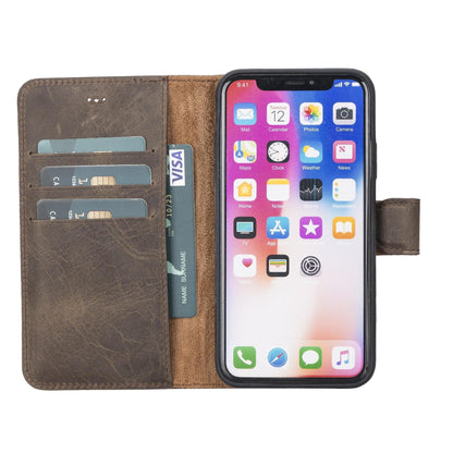 UnBranded Magic iPhone X Series Detachable Leather Case / MW