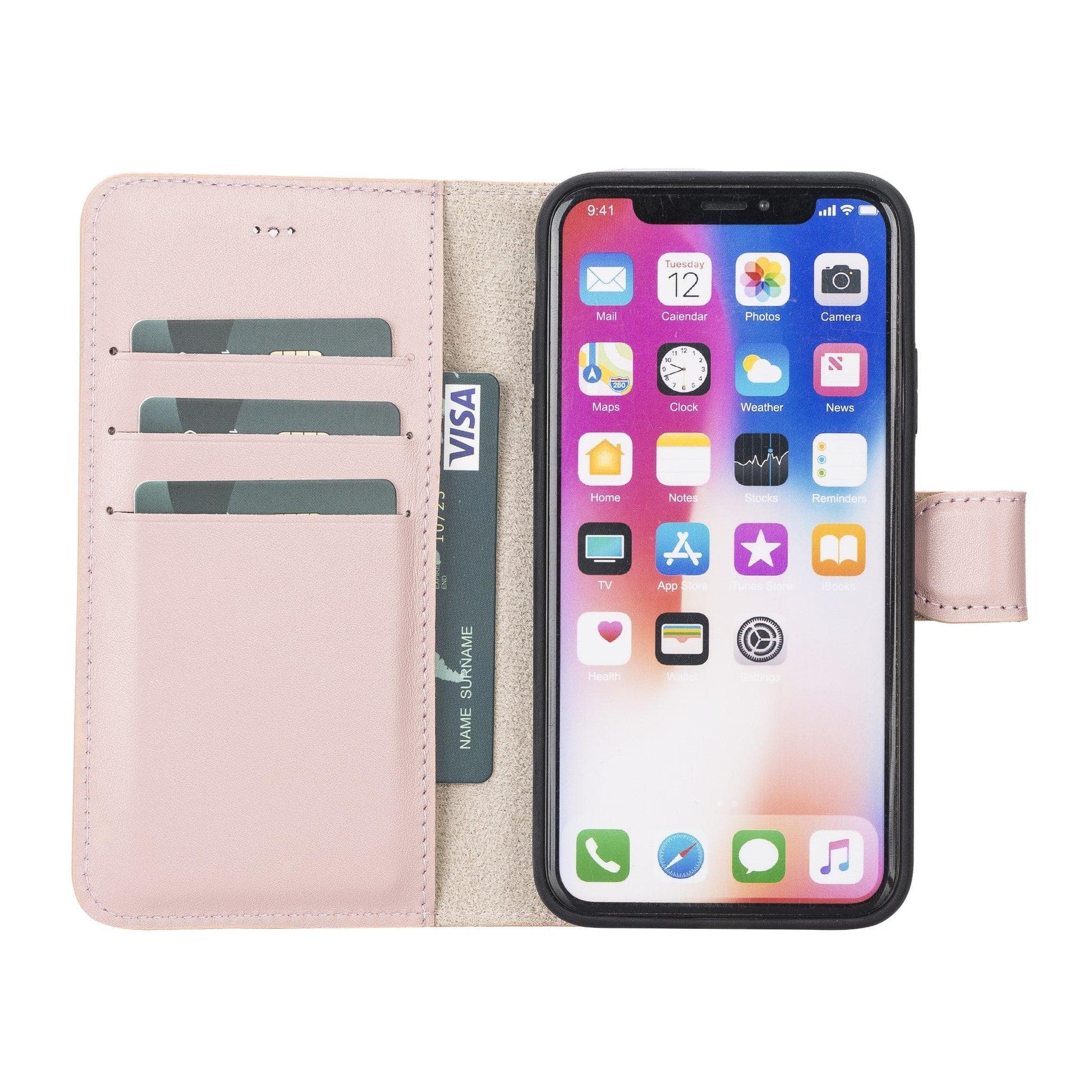 UnBranded Magic iPhone X Series Detachable Leather Case / MW