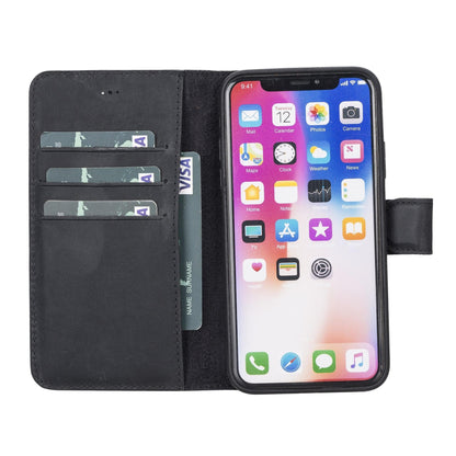 UnBranded Magic iPhone X Series Detachable Leather Case / MW