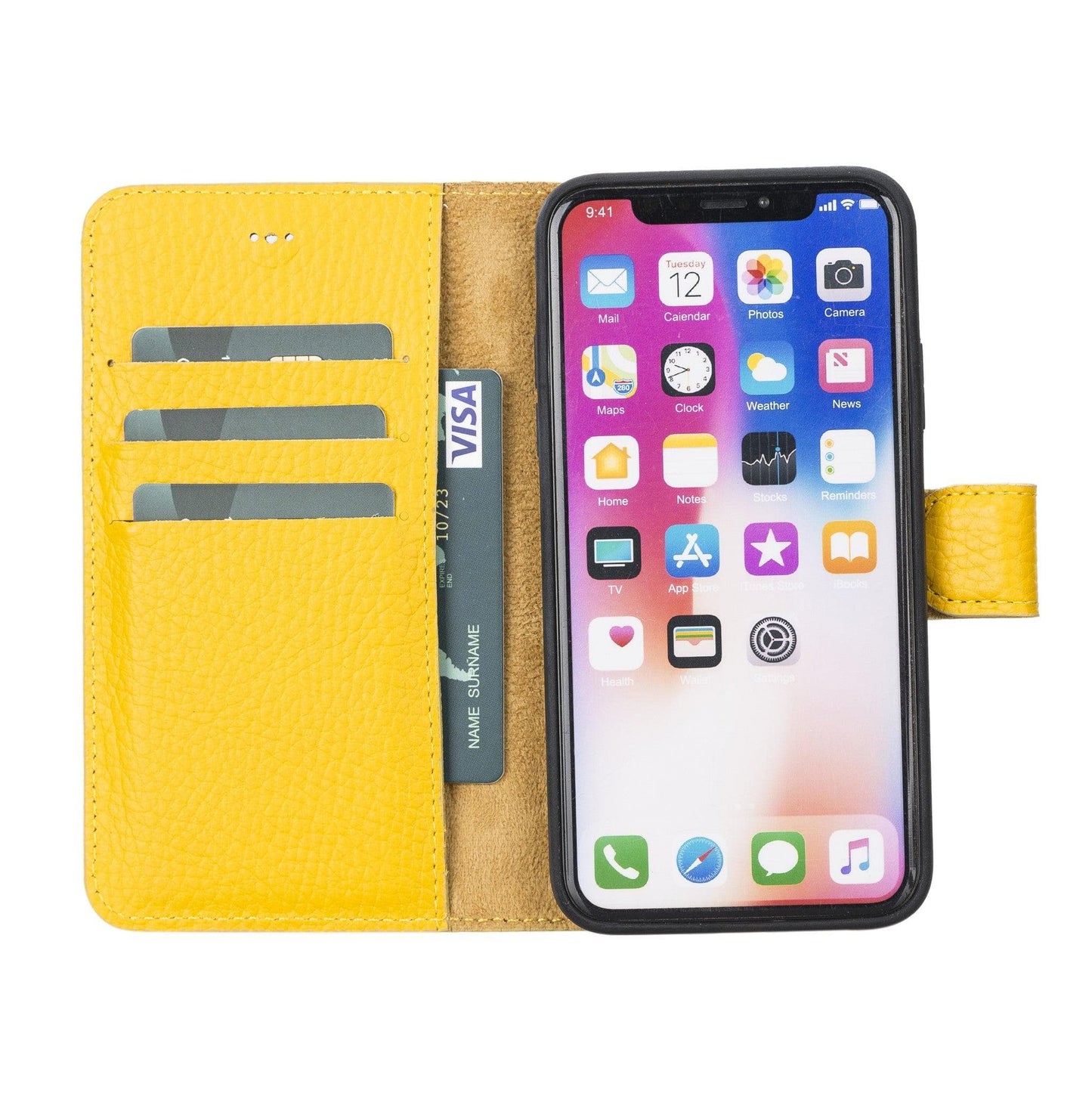 UnBranded Magic iPhone X Series Detachable Leather Case / MW