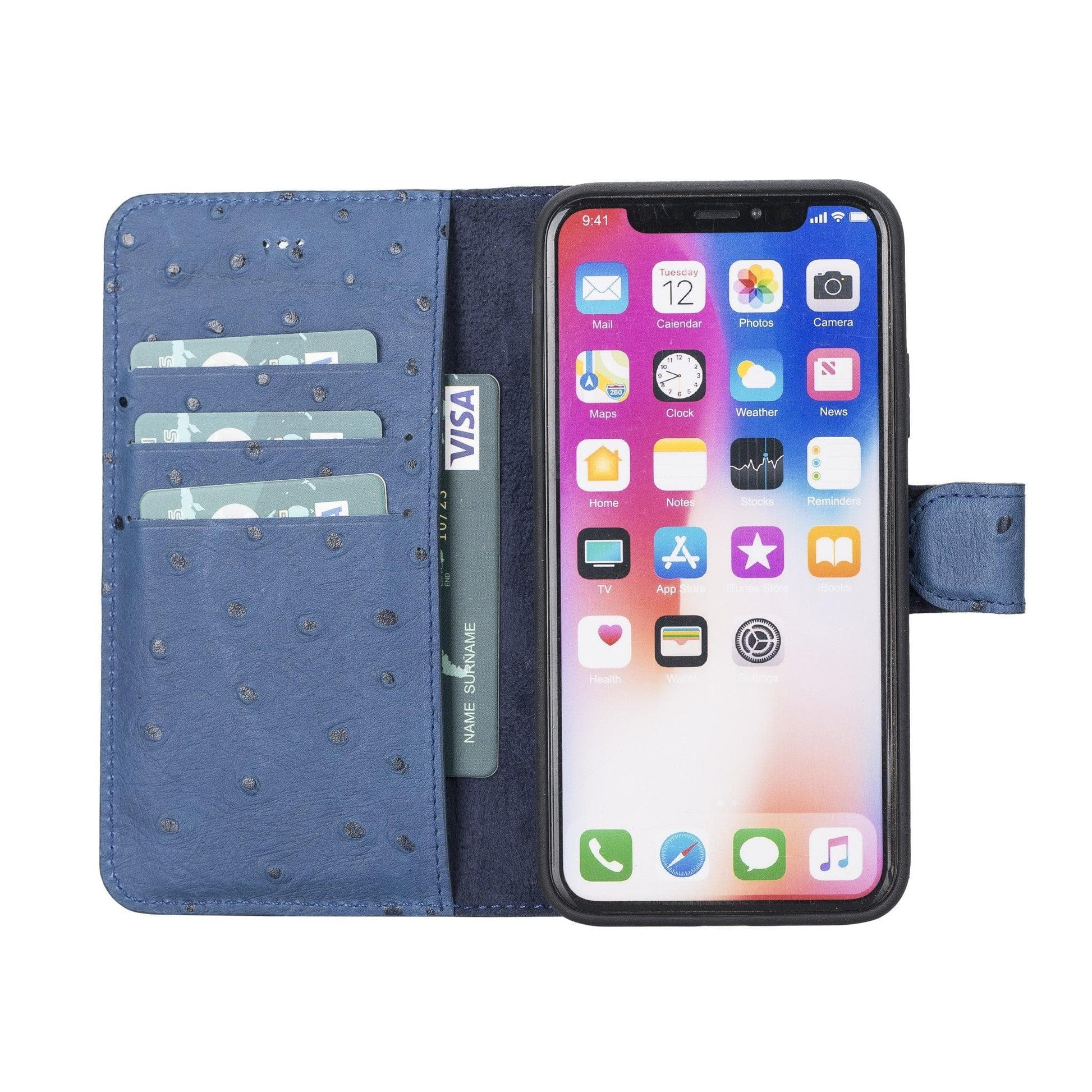 UnBranded Magic iPhone X Series Detachable Leather Case / MW