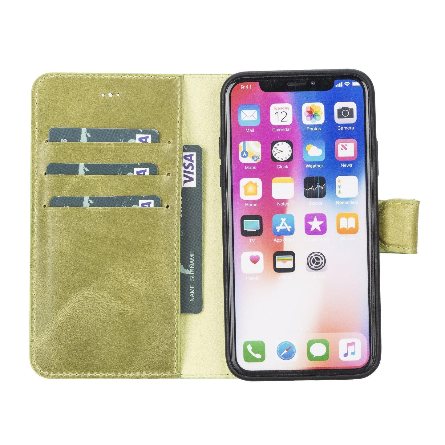 UnBranded Magic iPhone X Series Detachable Leather Case / MW