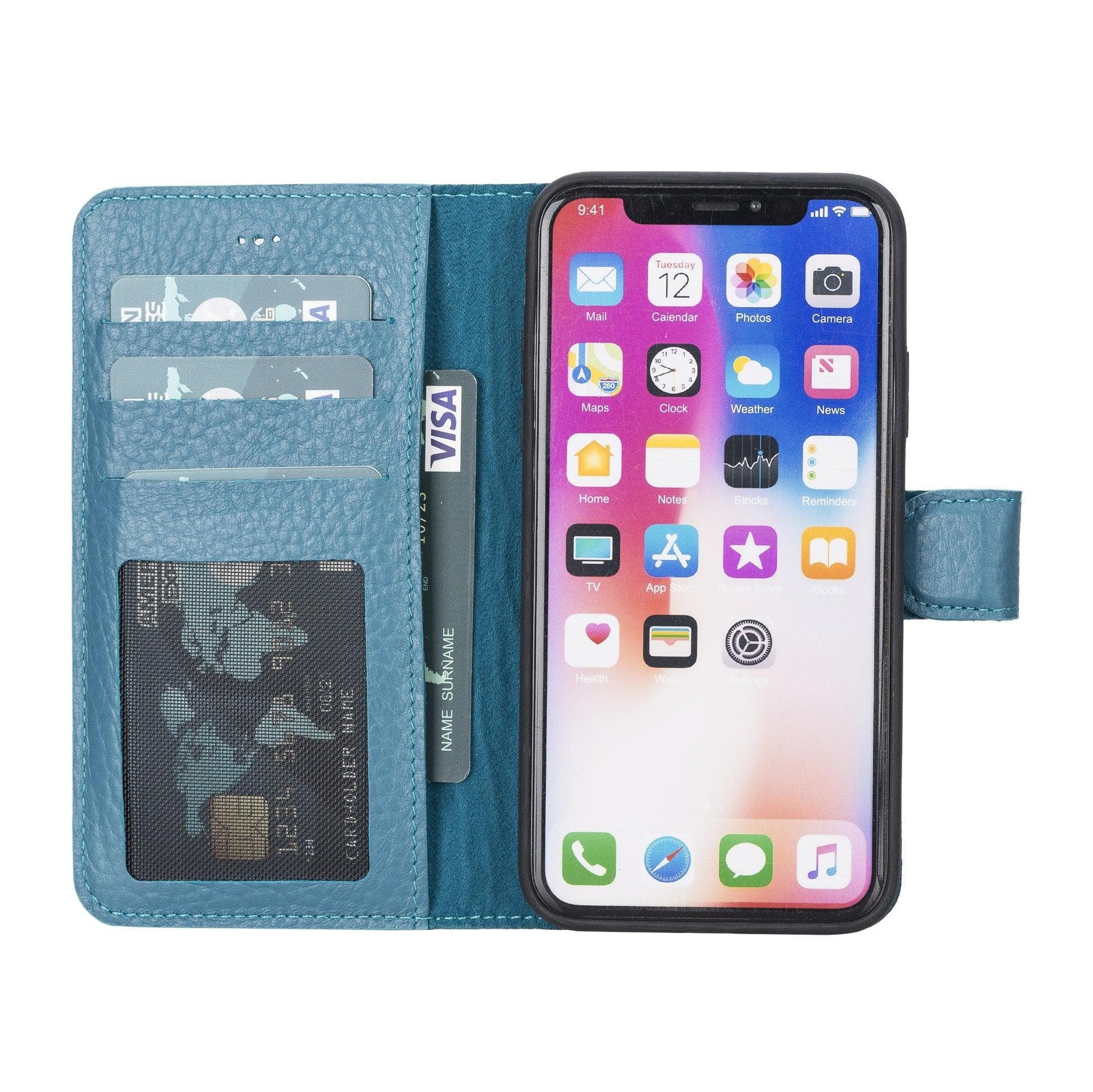 UnBranded Magic iPhone X Series Detachable Leather Case / MW