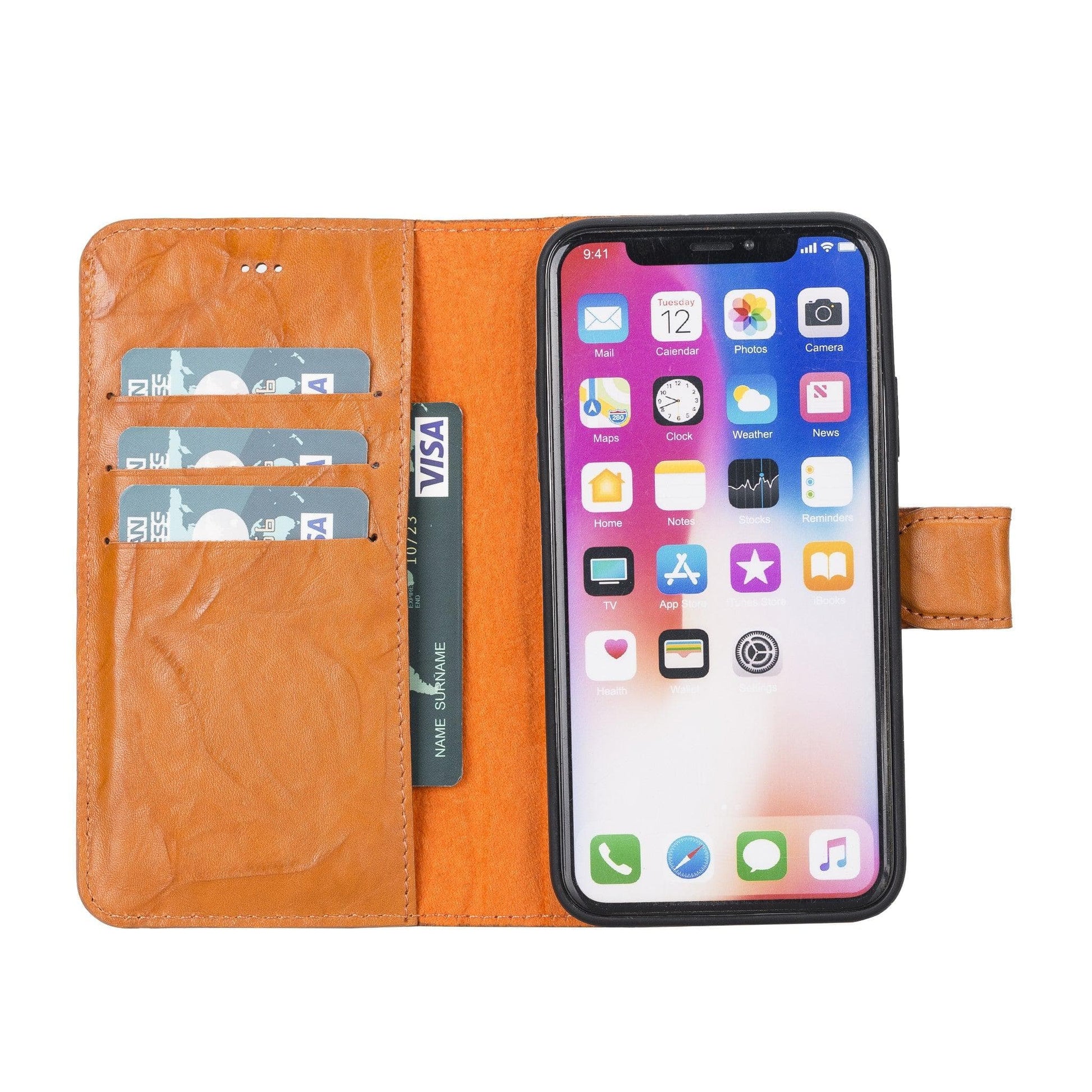 UnBranded Magic iPhone X Series Detachable Leather Case / MW