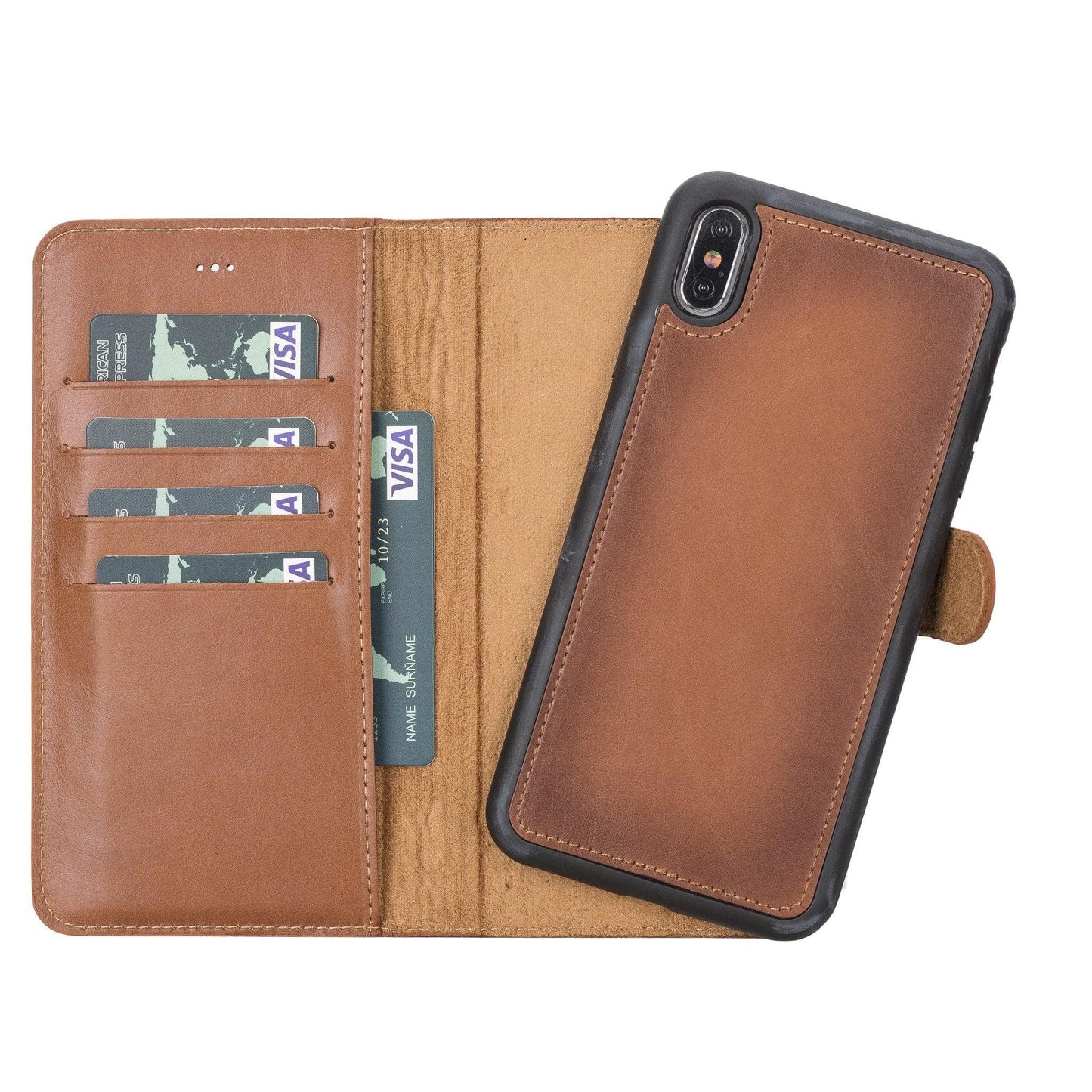 UnBranded Magic iPhone XS Max Detachable Leather Case / MW