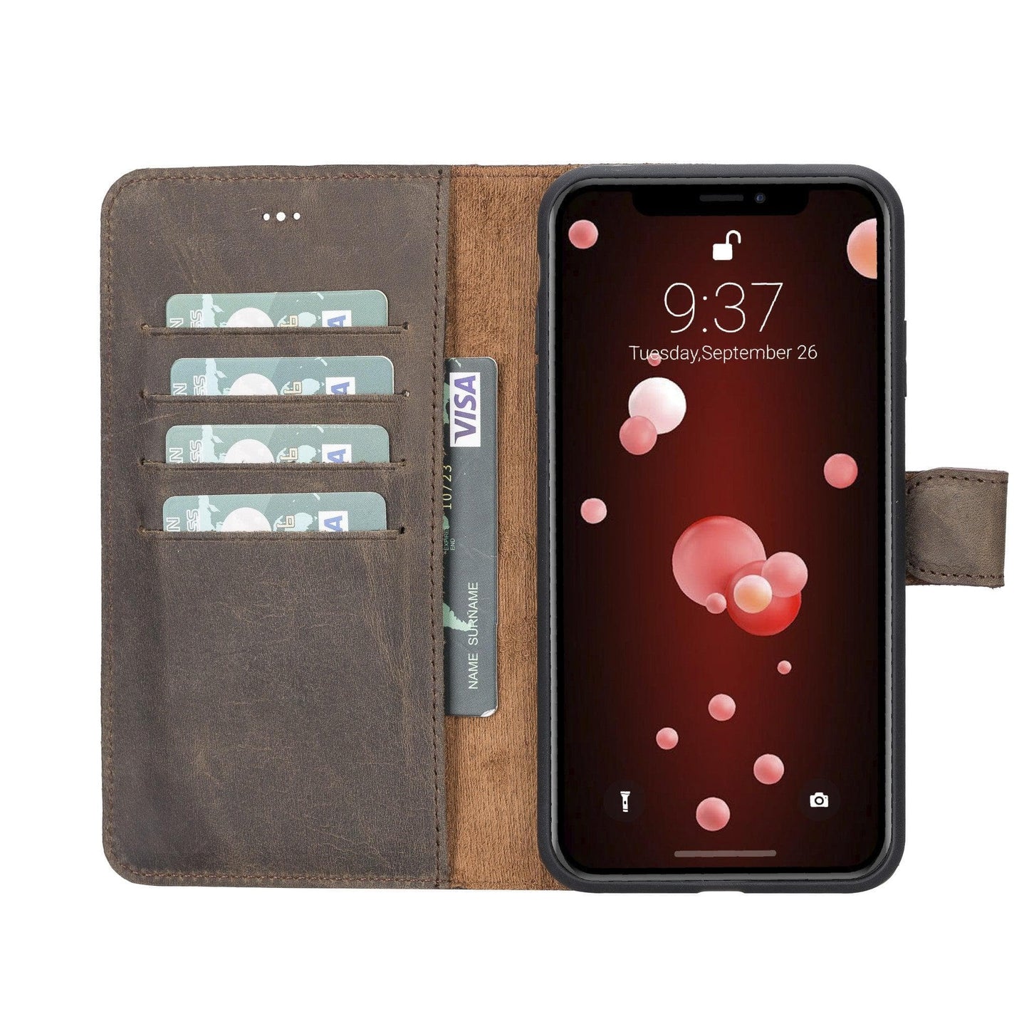 UnBranded Magic iPhone XS Max Detachable Leather Case / MW