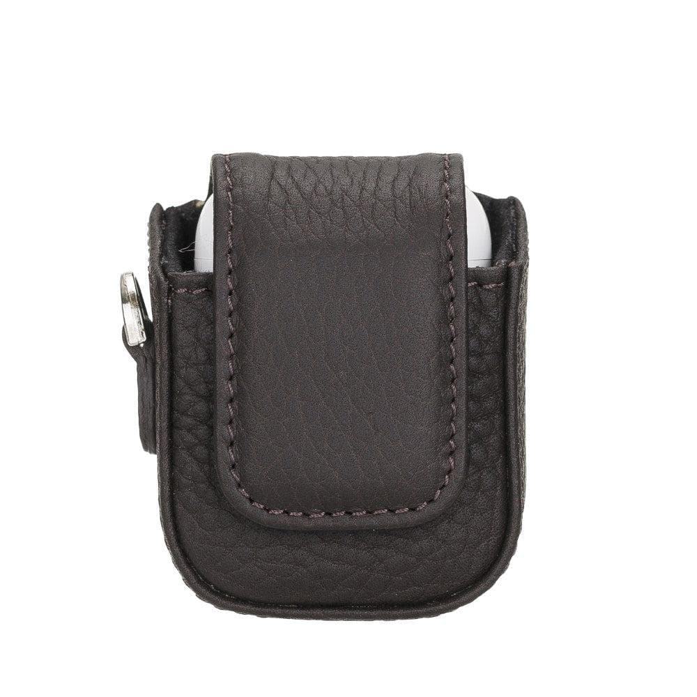 Bayelon Genuine Leather Case for AirPods 1st & 2nd Generation Light Brown