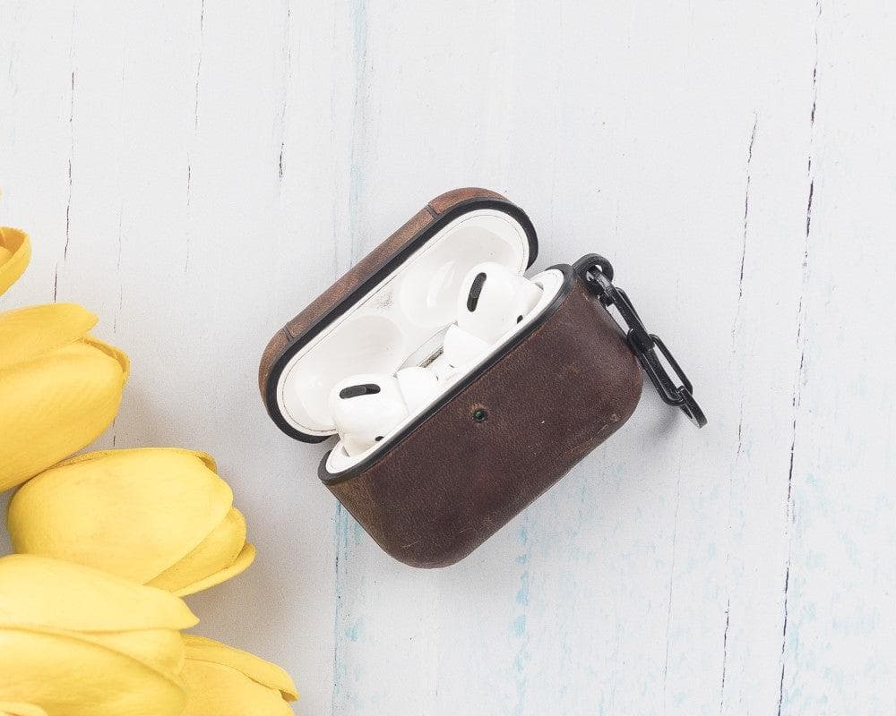 Bayelon Juni Leather Case for AirPods Pro 1st & 2nd Generation
