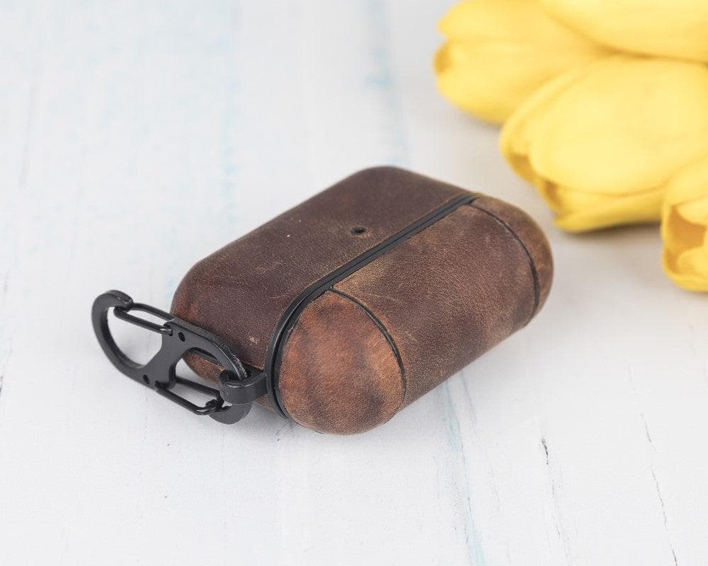Bayelon Juni Leather Case for AirPods Pro 1st & 2nd Generation