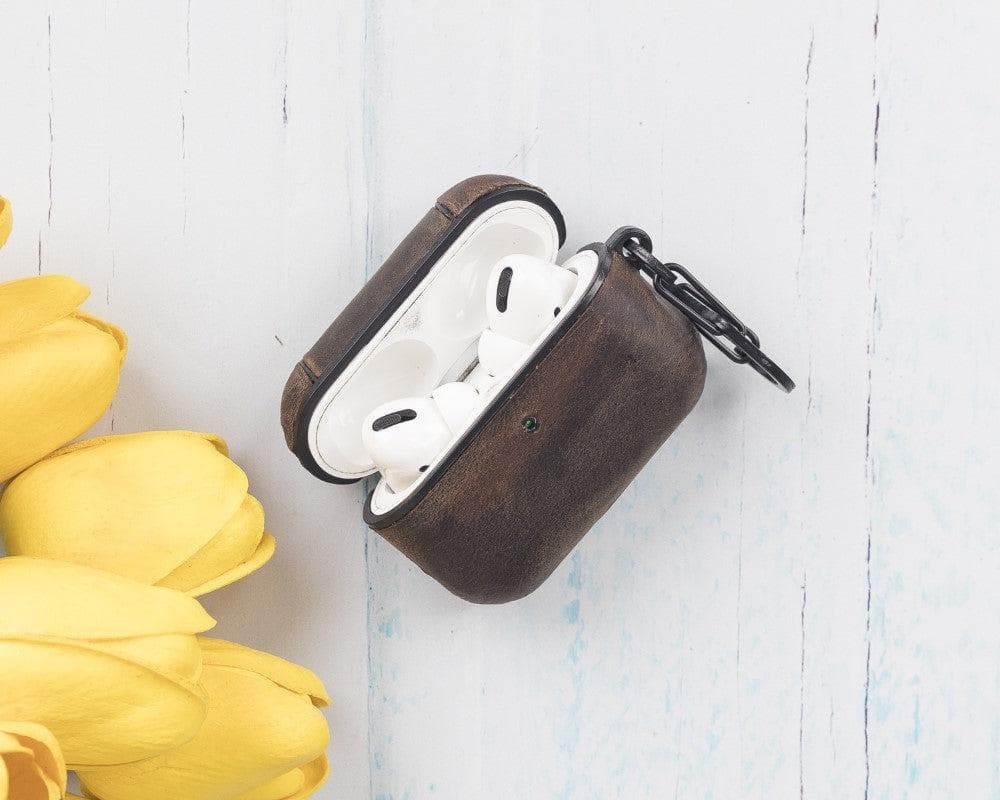 Bayelon Juni Leather Case for AirPods Pro 1st & 2nd Generation