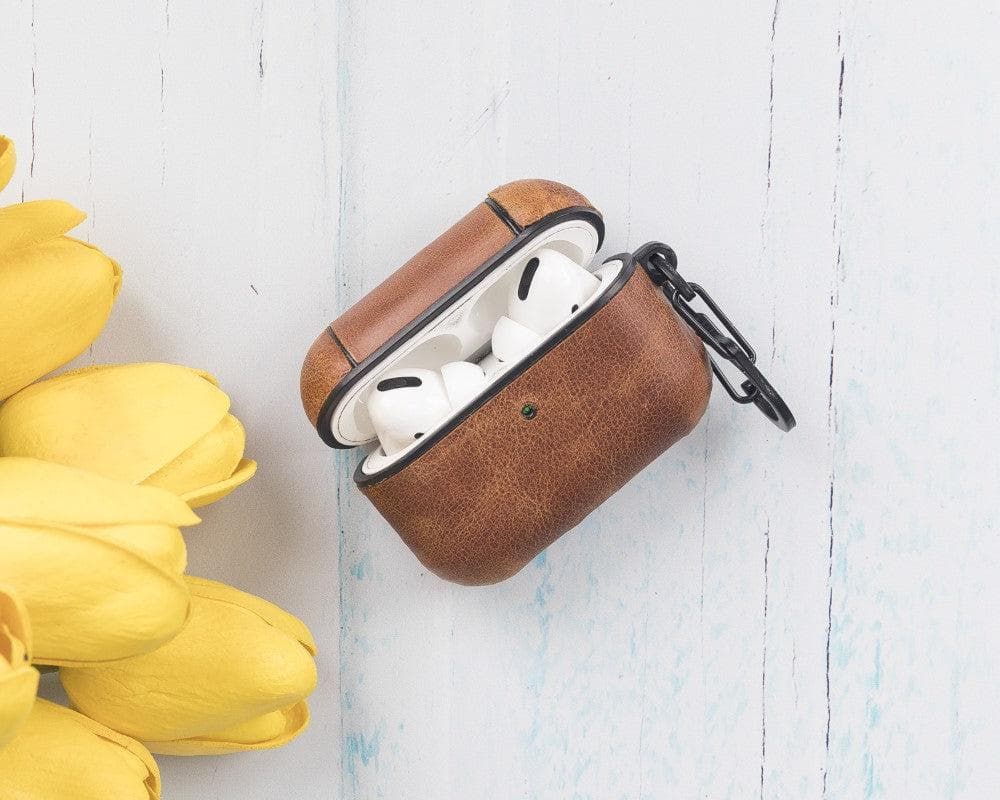 Bayelon Juni Leather Case for AirPods Pro 1st & 2nd Generation