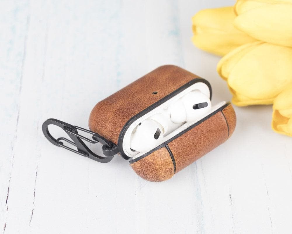 Bayelon Juni Leather Case for AirPods Pro 1st & 2nd Generation