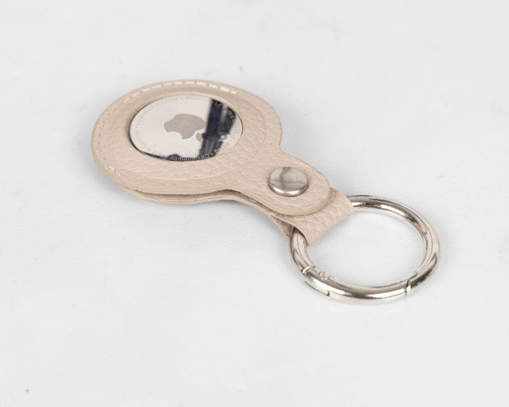 Bayelon Arta Premium Leather AirTag Keyring Case