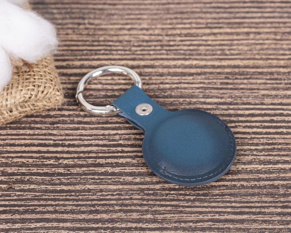 Bayelon Arta Premium Leather AirTag Keyring Case