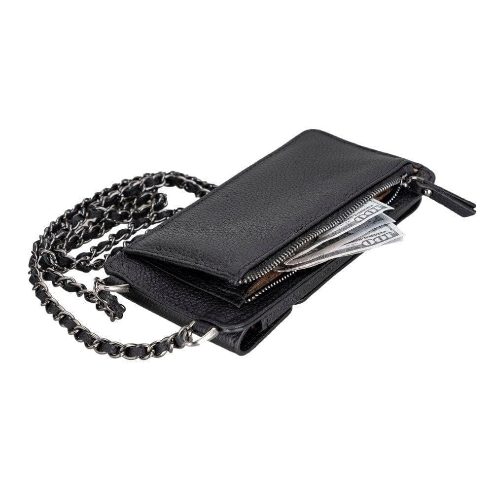Bayelon Avjin Leather Crossbody Bag - 2-in-1 Wallet & Phone Case