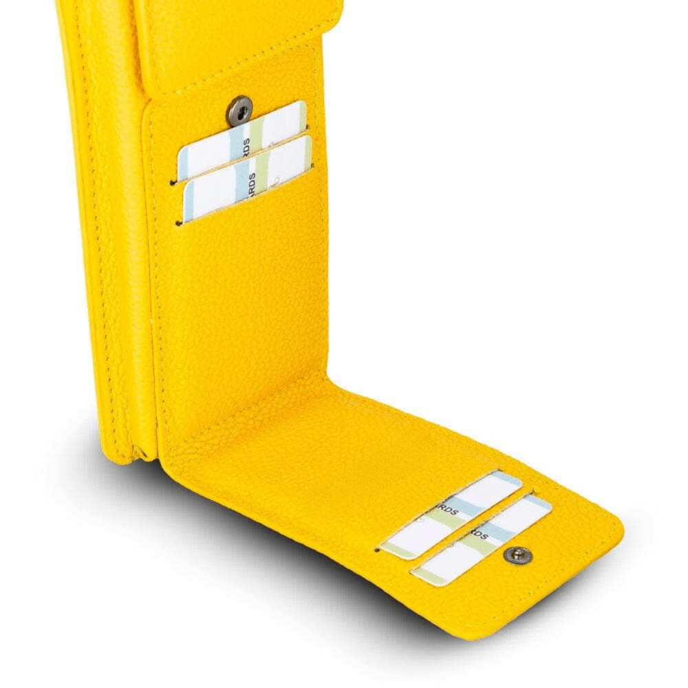 Bayelon Avjin Leather Crossbody Bag - 2-in-1 Wallet & Phone Case