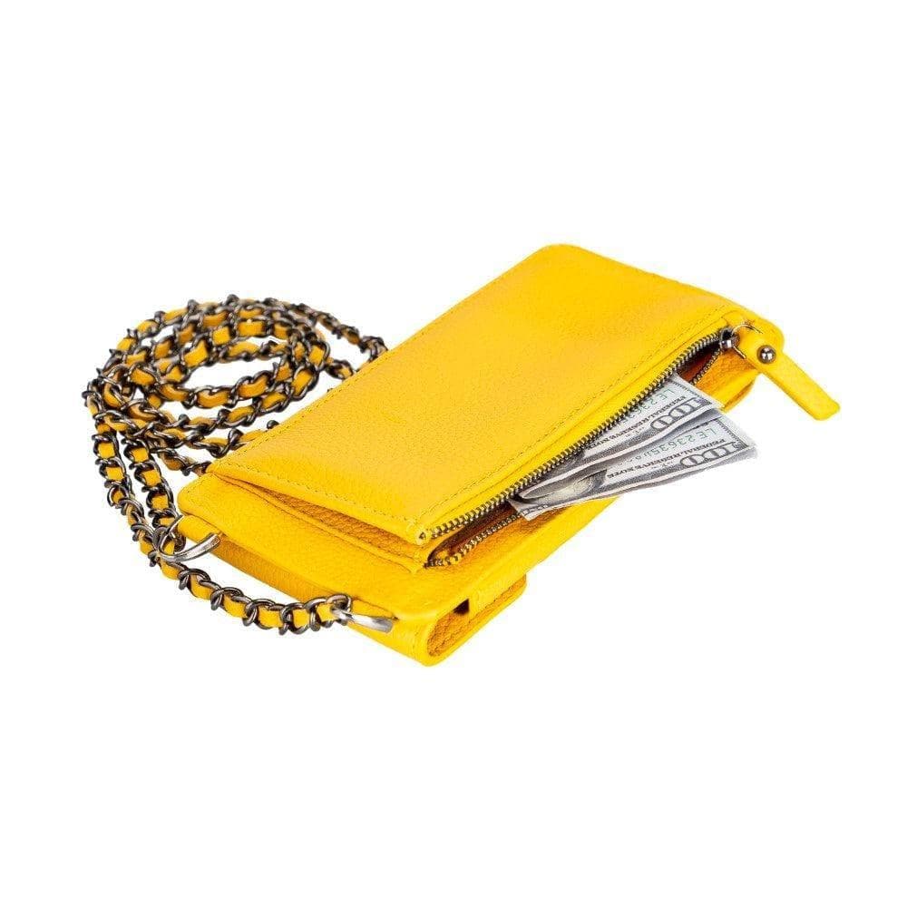 Bayelon Avjin Leather Crossbody Bag - 2-in-1 Wallet & Phone Case