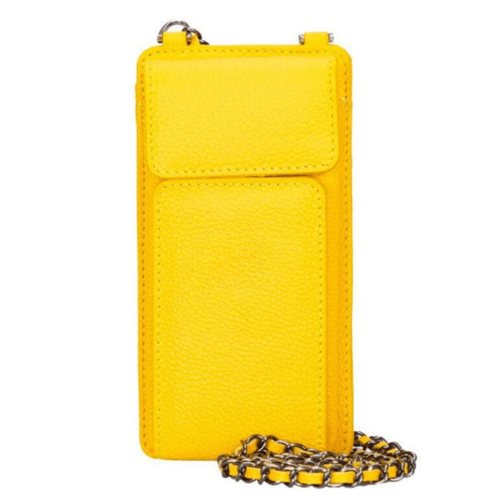 Bayelon Avjin Leather Crossbody Bag - 2-in-1 Wallet & Phone Case