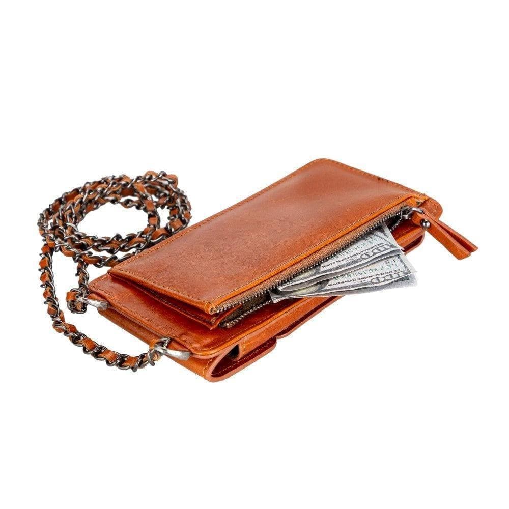 Bayelon Avjin Leather Crossbody Bag - 2-in-1 Wallet & Phone Case
