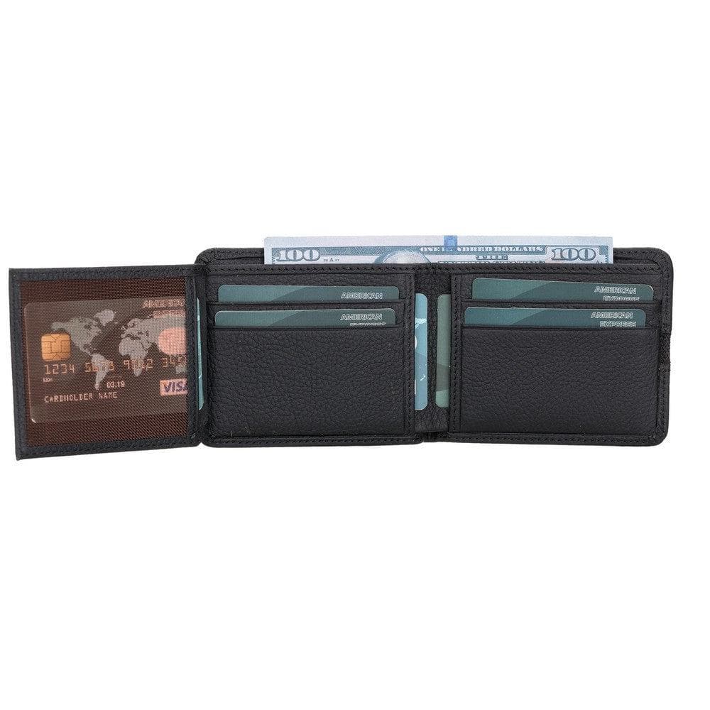Bayelon Benjamin Leather Wallet - Handcrafted Luxury & RFID Protection