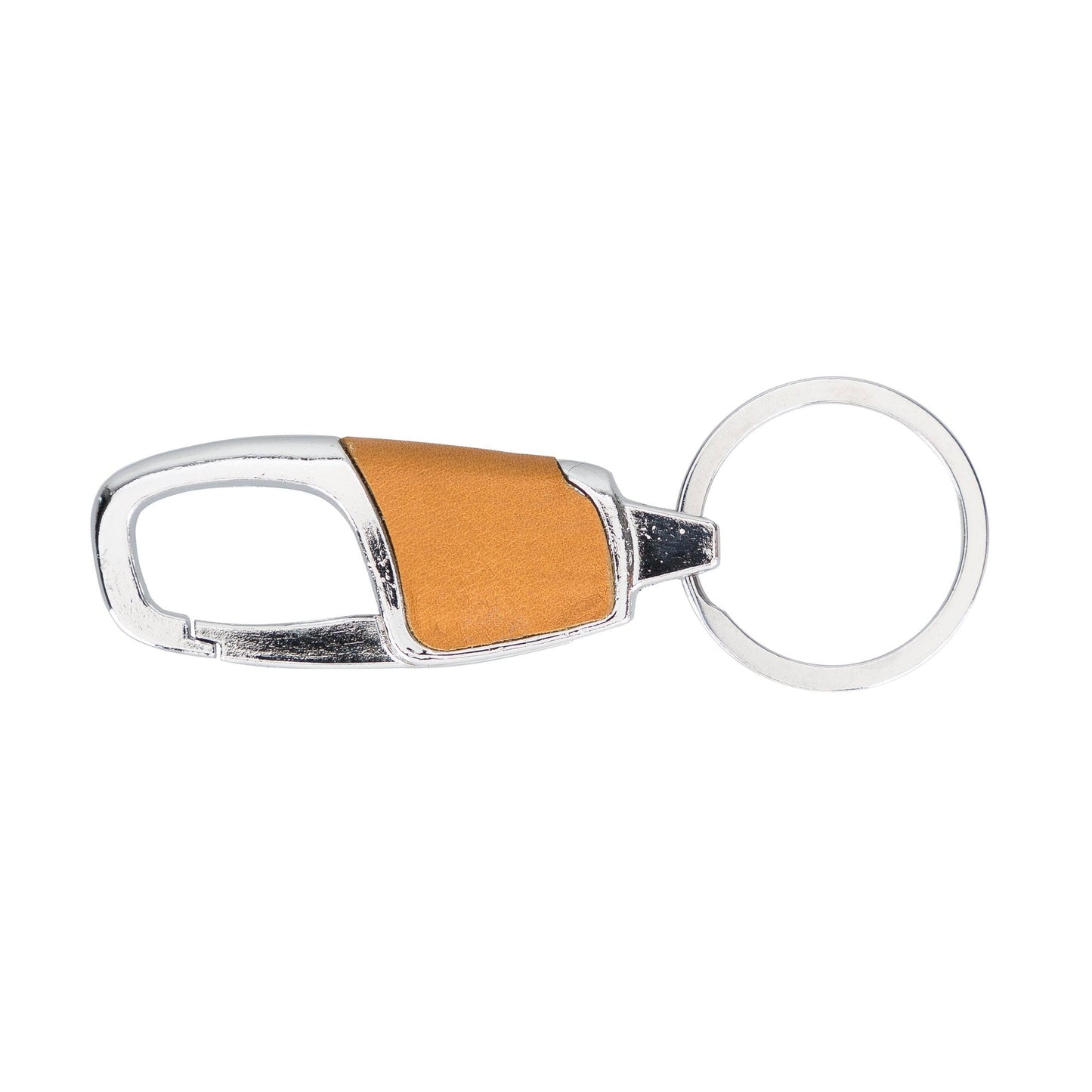 UnBranded BKR13 Leather Keyring Goldenrod