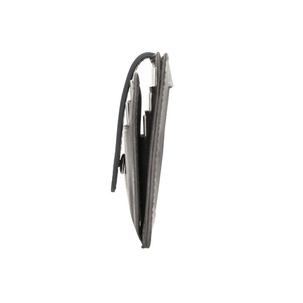 Bayelon BLW19 Genuine Leather Card Holder with Dual ID Windows