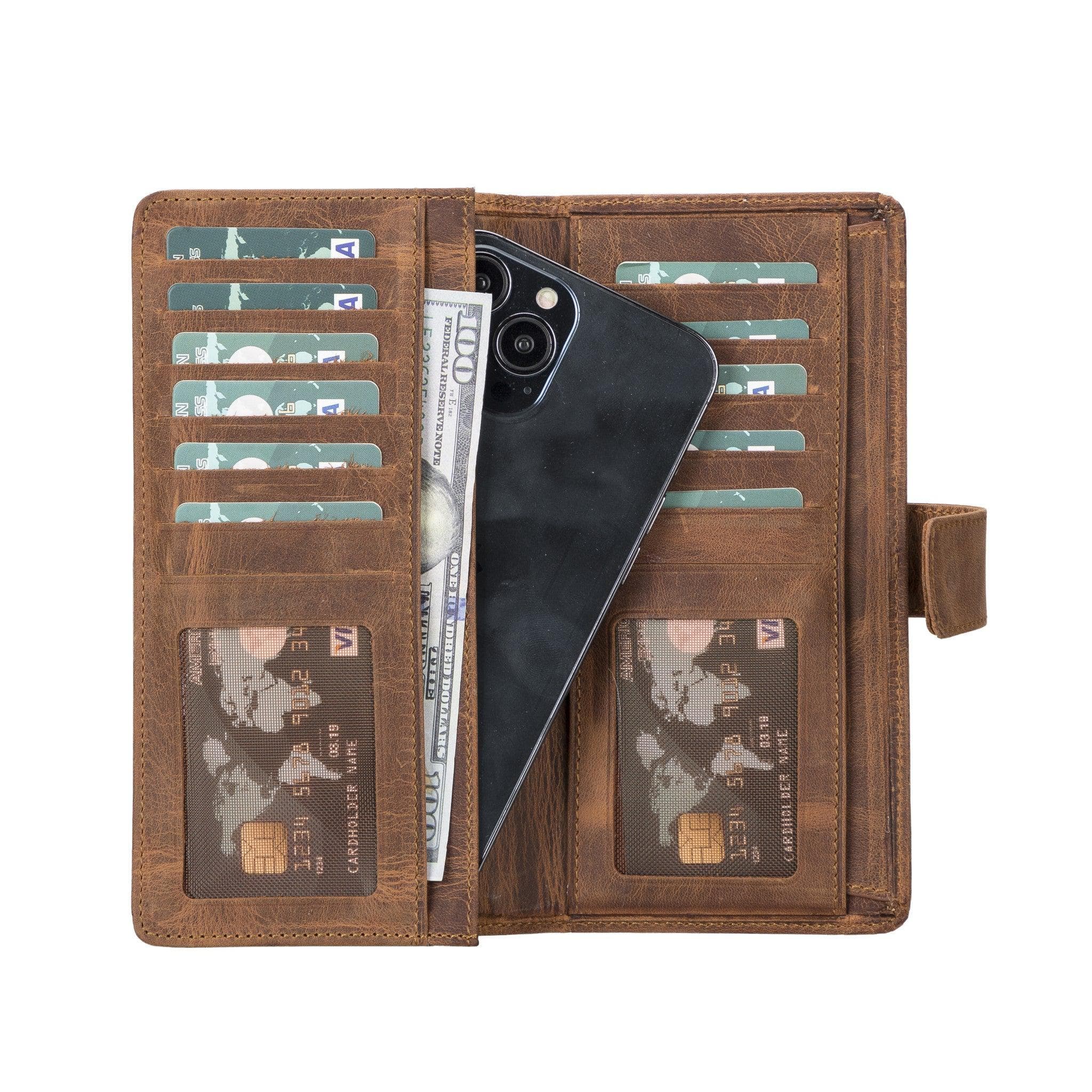 Bayelon Coppet Handmade Leather Wallet Sandy Brown