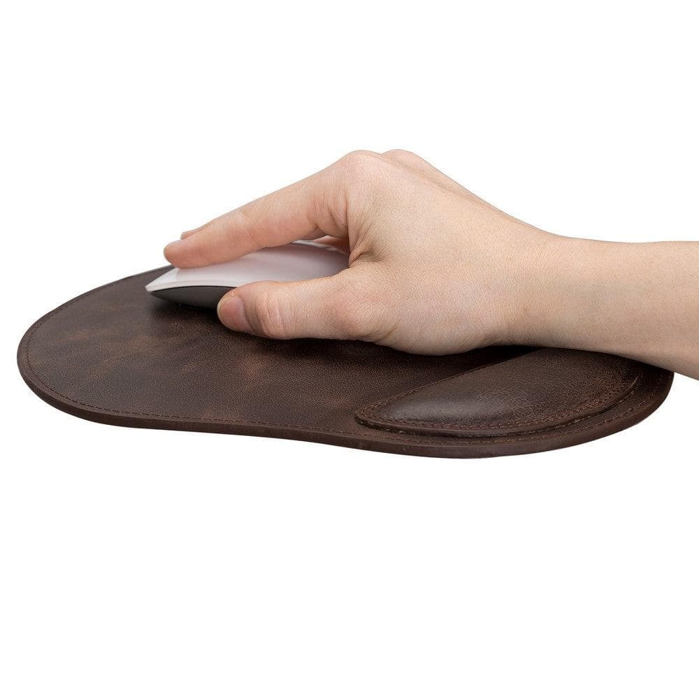 UnBranded Cushioned Leather Mouse Pad