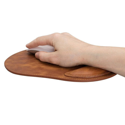 UnBranded Cushioned Leather Mouse Pad