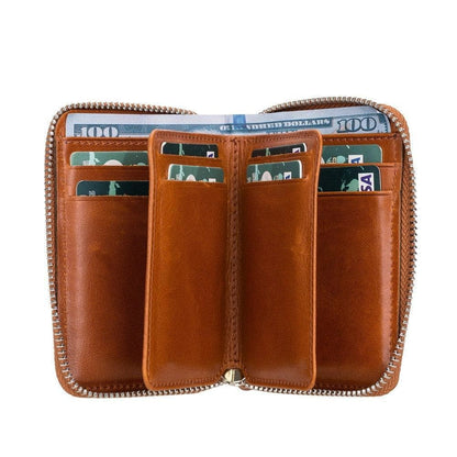 UnBranded Elvis Leather Zipper Wallet