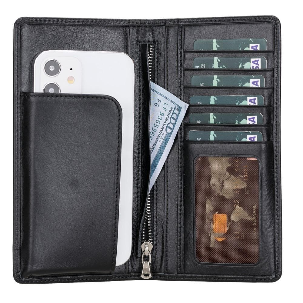 UnBranded Evra Leather Universal Wallet Black