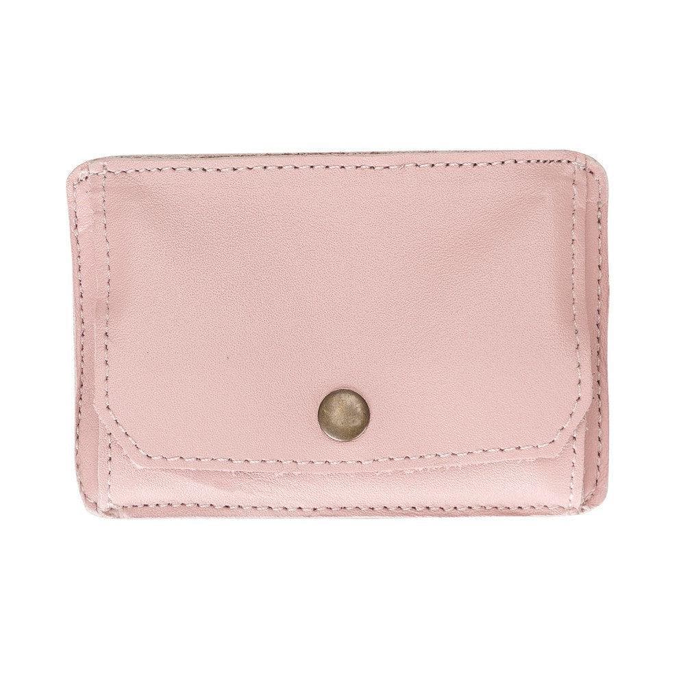 UnBranded Functional Leather Coin Holder Pink