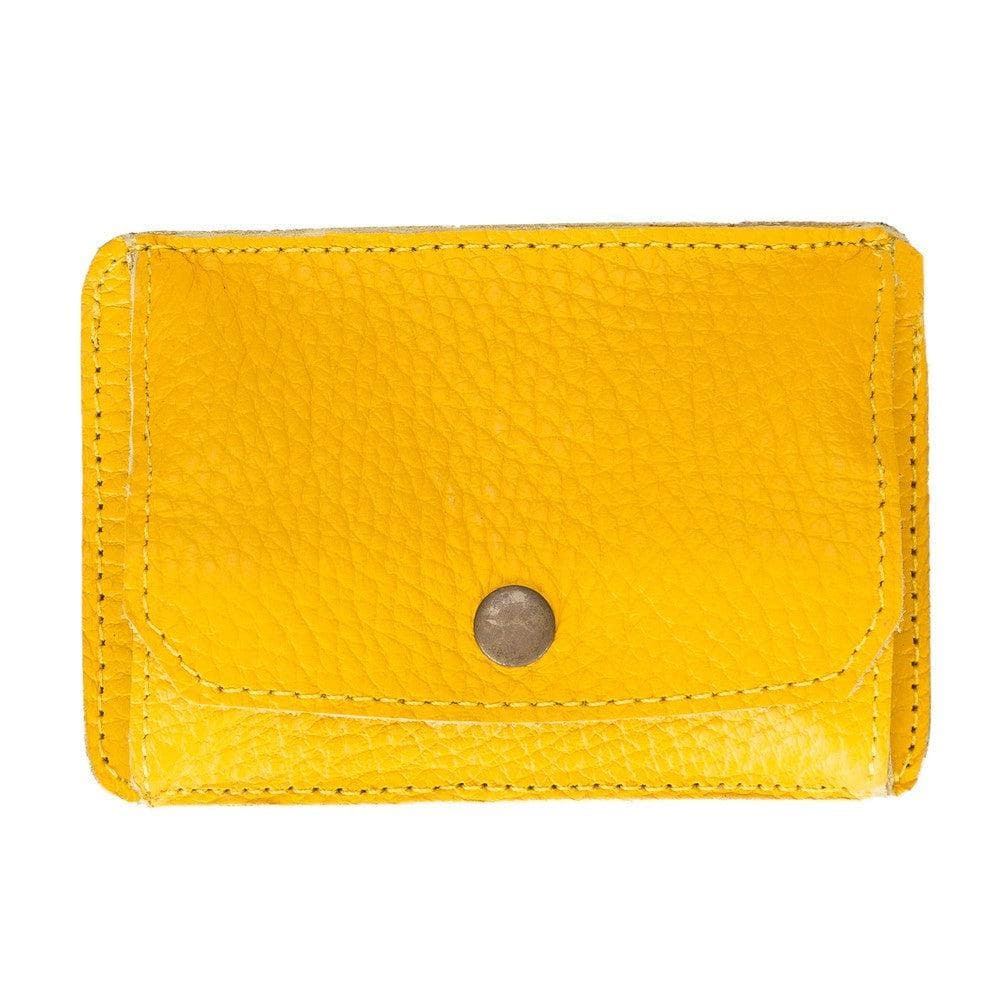 UnBranded Functional Leather Coin Holder Yellow