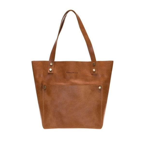 Bayelon Moon Leather Women's Tote Bag Medium Moccasin