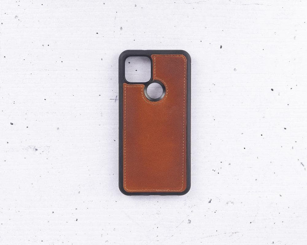 Bayelon Detachable Leather Case for Google Pixel 5 - Elegant Protection