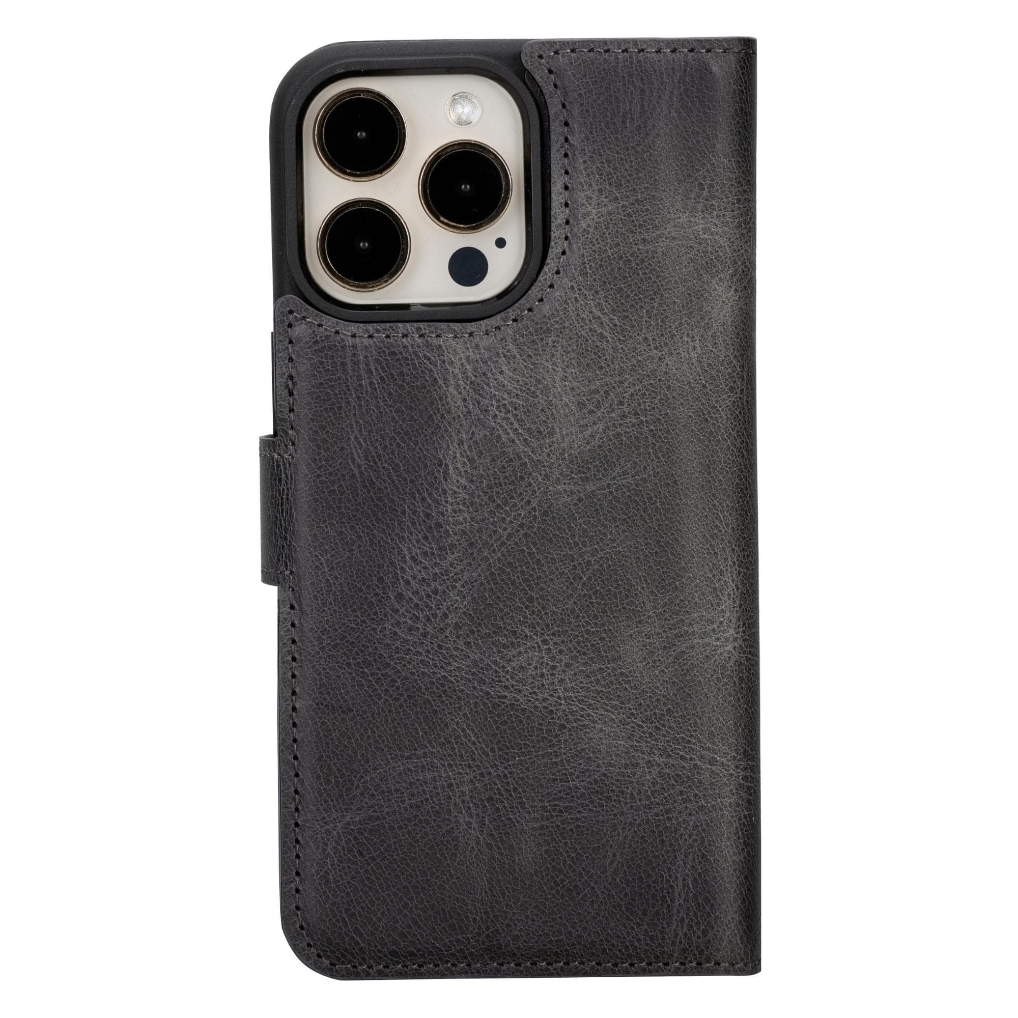 Bayelon Detachable Leather Case for iPhone 15 Series - Elegant & Secure