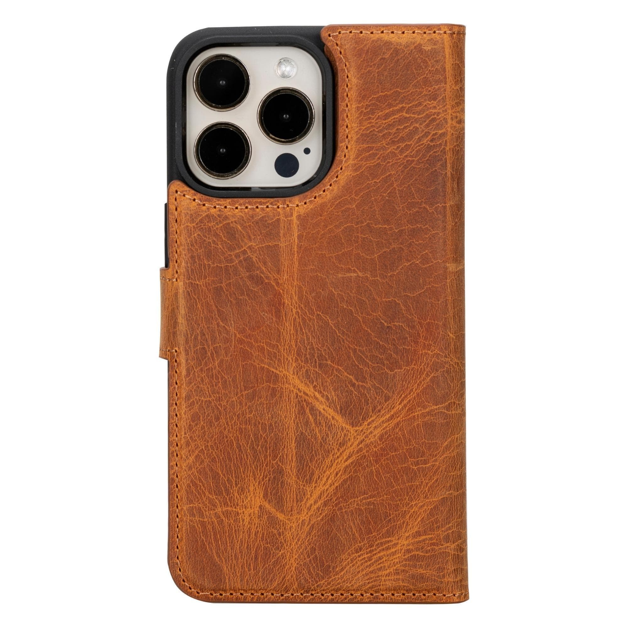 Bayelon Detachable Leather Case for iPhone 15 Series - Elegant & Secure