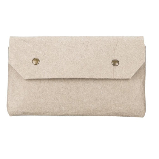 Bouletta Jones Felt Wallet Beige