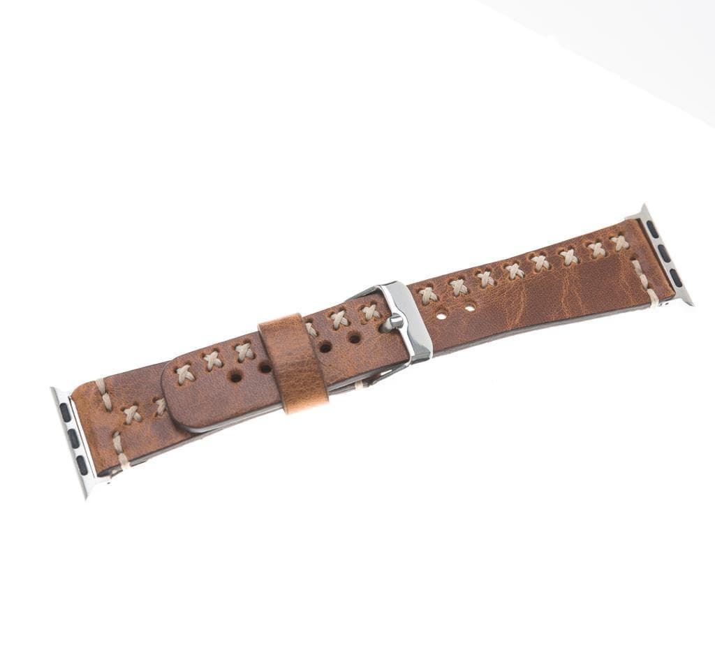 UnBranded Aqua Apple Watch Leather Band