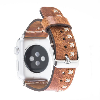 UnBranded Aqua Apple Watch Leather Band