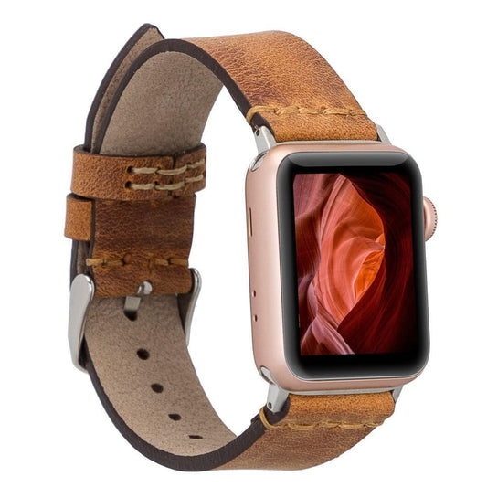 UnBranded BA7 Apple Watch Leather Band Moccasin