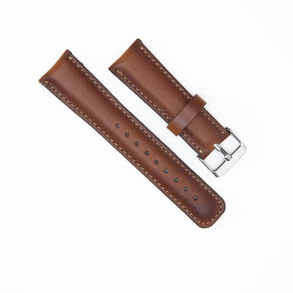 UnBranded Classic Leather Apple Watch Band Tan 40 41 42mm