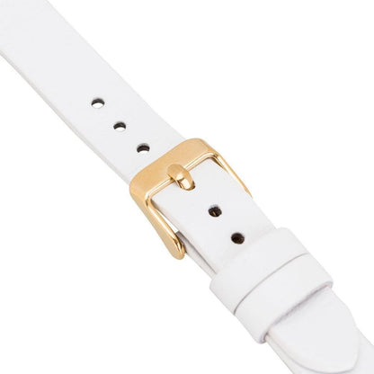 UnBranded Ferro Gold Trok Style Leather Apple Watch Band