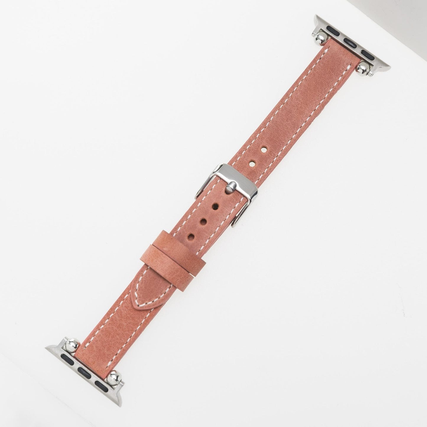 UnBranded Seamy Ferro Style Leather Apple Watch Band