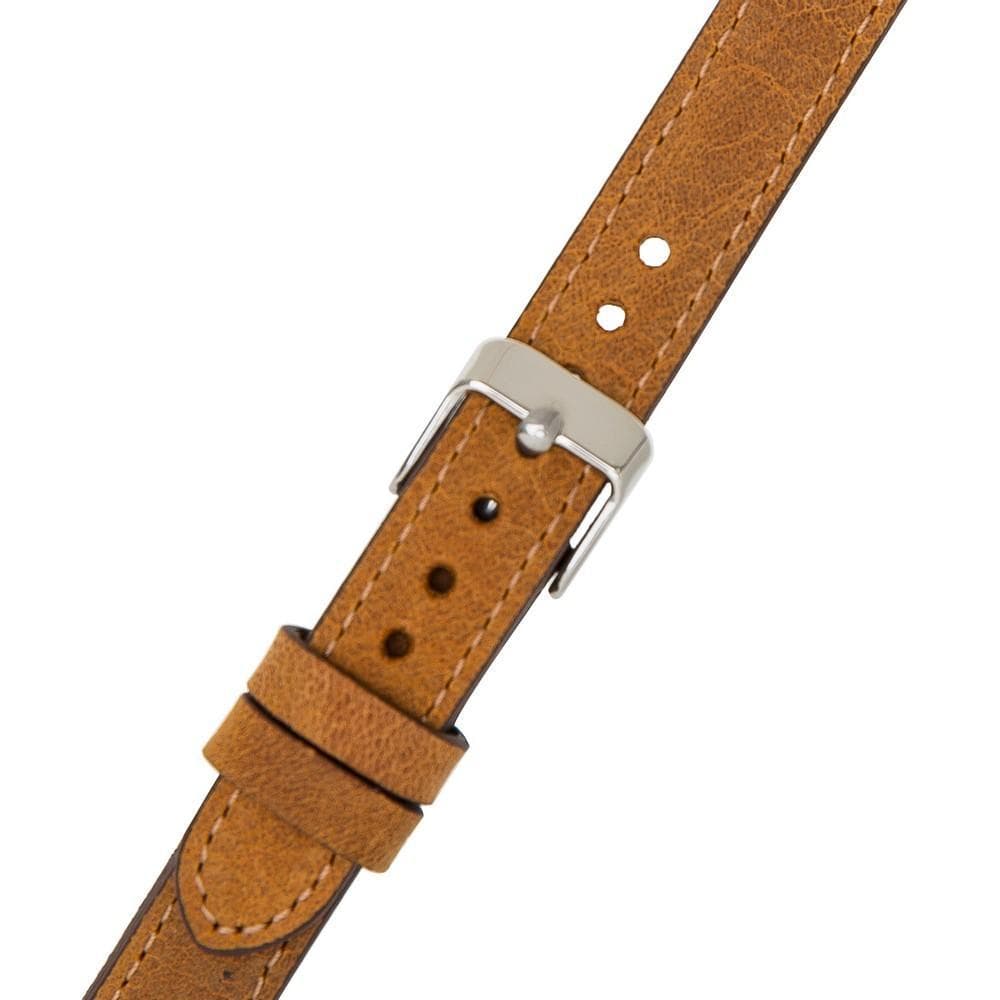 UnBranded Seamy Ferro Style Leather Apple Watch Band