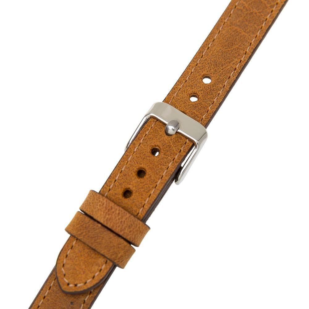 UnBranded Seamy Ferro Style Leather Apple Watch Band