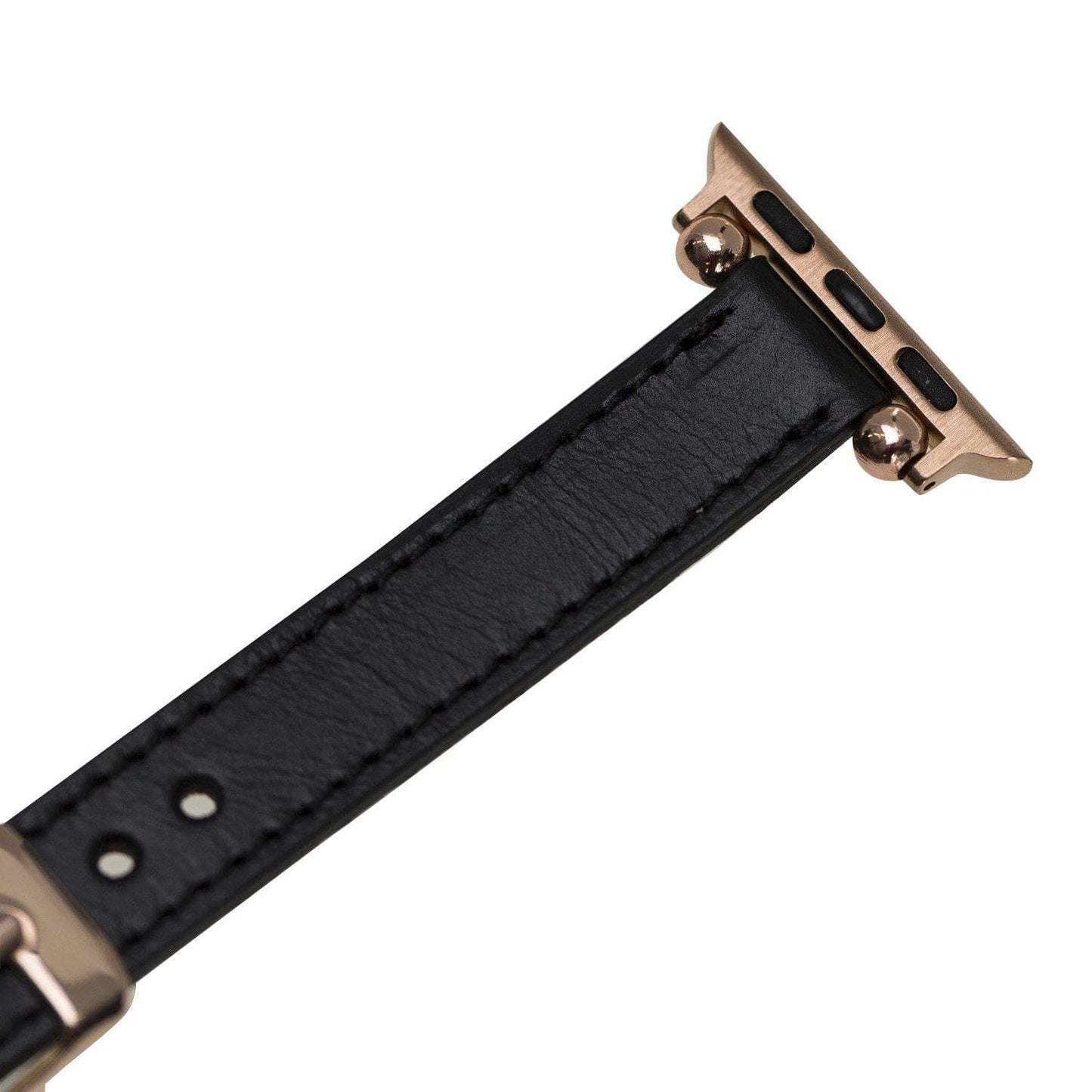 UnBranded Seamy Ferro Style Leather Apple Watch Band