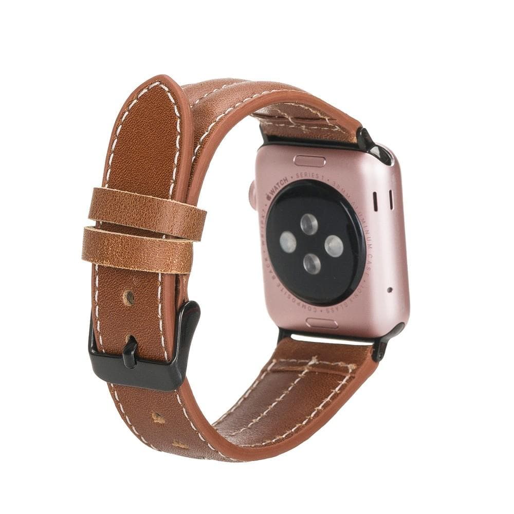 UnBranded NM3 Style Leather Apple Watch Band