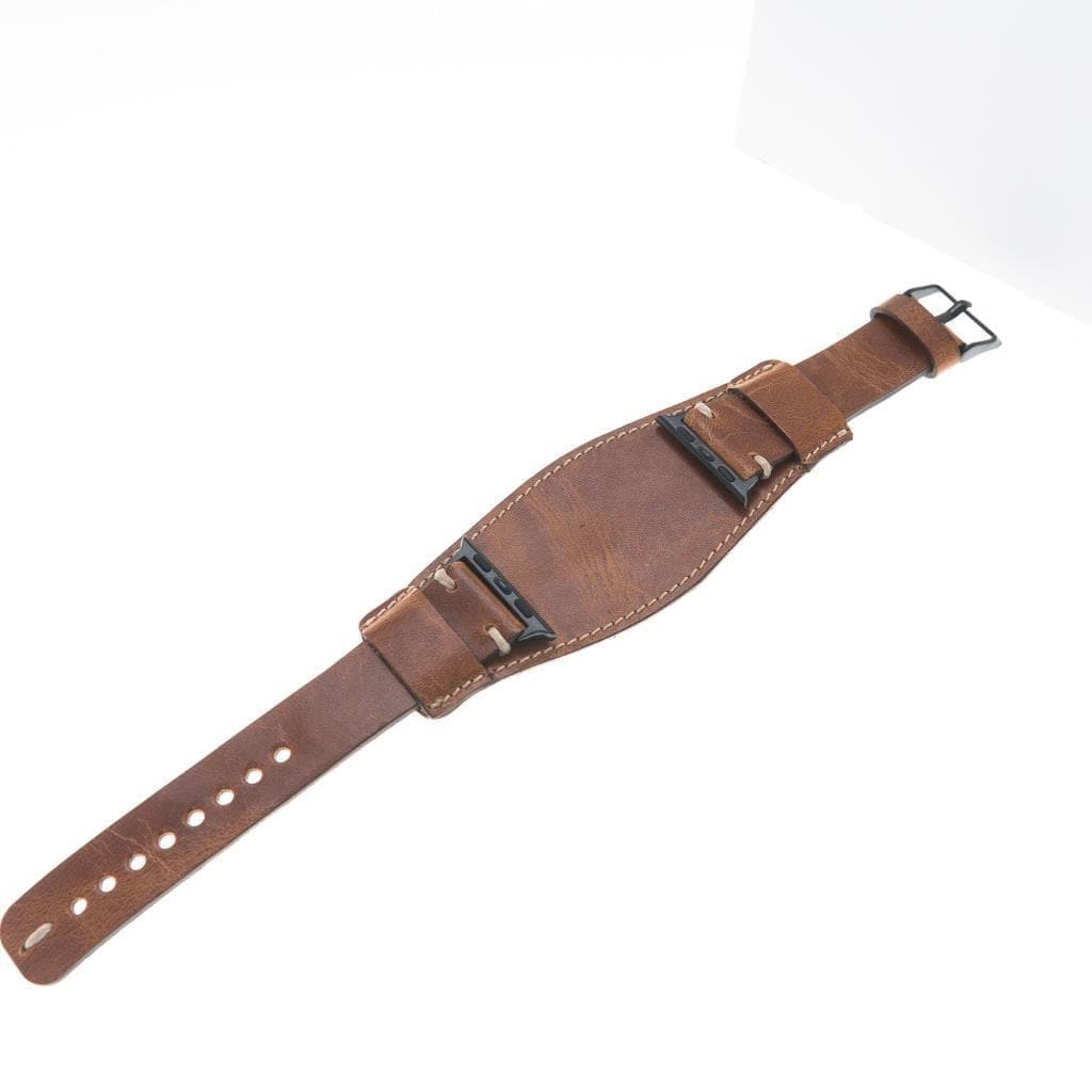 UnBranded Pulsar Cuff Style Leather Apple Watch Band