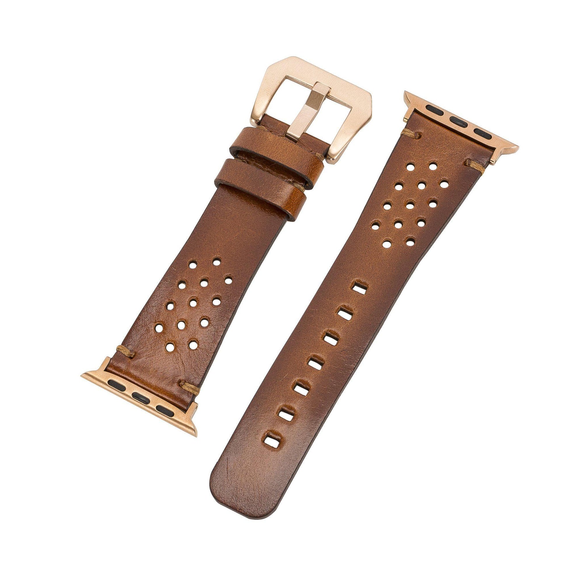 UnBranded Vigo Style Leather Apple Watch Band